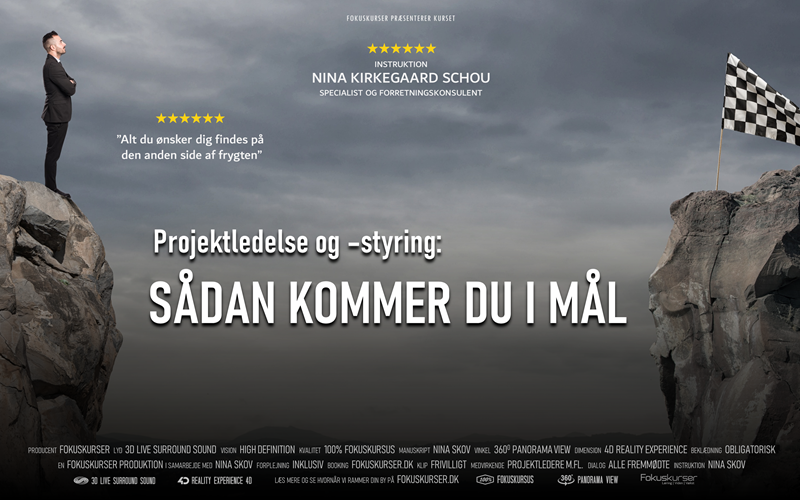 Projektledelse og -styring | Del 1: Sådan kommer du i mål