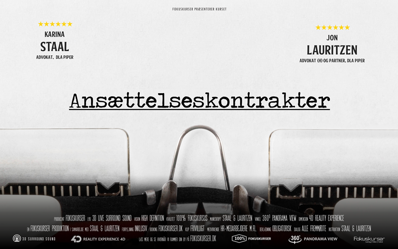Ansættelseskontrakter